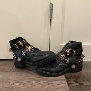 Missguided Studded Booties